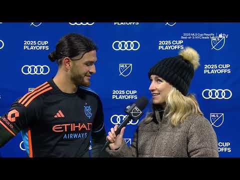 Justin Haak on NYCFC's OPENING WIN! | 2025 Audi MLS Cup Playoffs