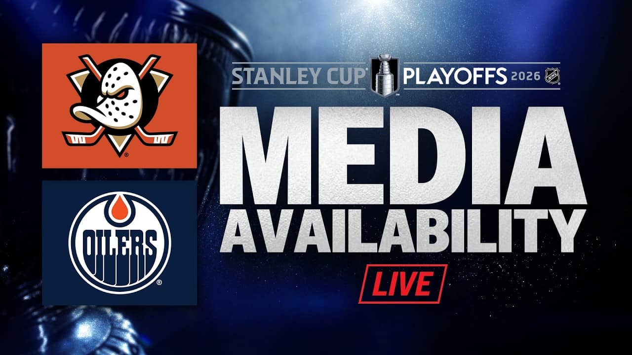 Anaheim Ducks @ Edmonton Oilers Game 1 Post-Game Media Availability
