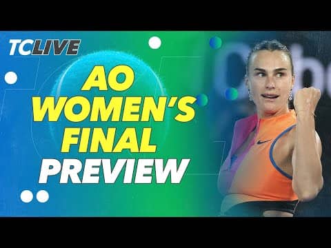 Aryna Sabalenka vs Elena Rybakina 2026 Australian Open Women's Final PREVIEW | TC Live