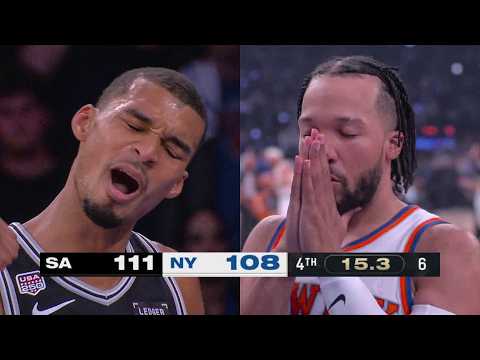 Final 4:50 WILD ENDING #2 Spurs at #3 Knicks Game 3 of the NBA Finals | June 8, 2026