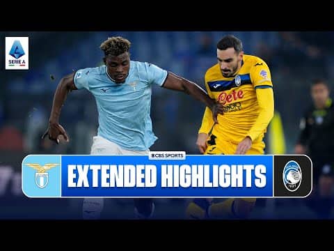 Lazio vs. Atalanta: Extended Highlights | Serie A | CBS Sports Golazo