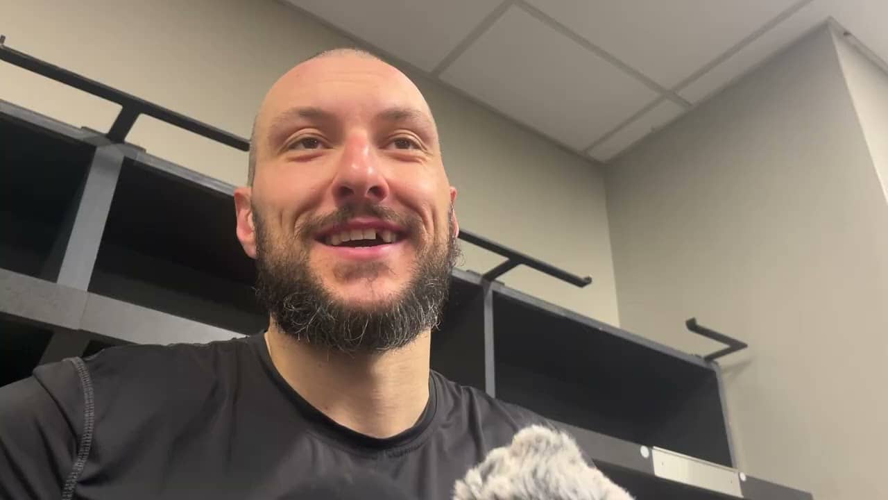 Desharnais on Advice to Cagnoni, San Jose's Team Defense | Sharks @ Predators Post-Game (4.13.26)