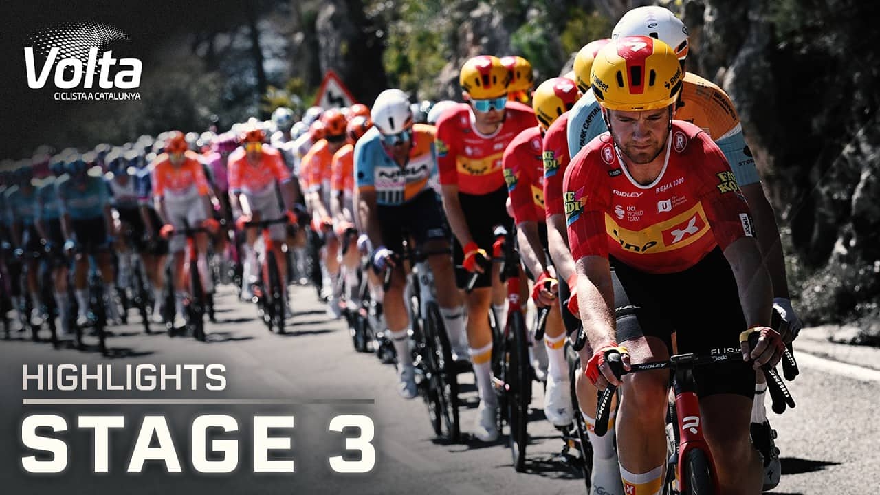 Volta a Catalunya 2026, Stage 3 | EXTENDED HIGHLIGHTS | 3/25/2026 | Cycling on NBC Sports