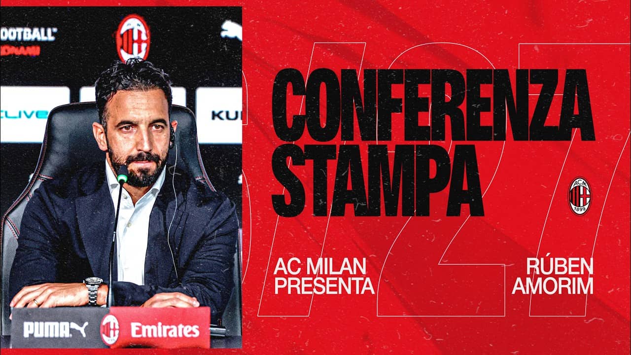 Rúben Amorim | La conferenza stampa di presentazione | LIVE