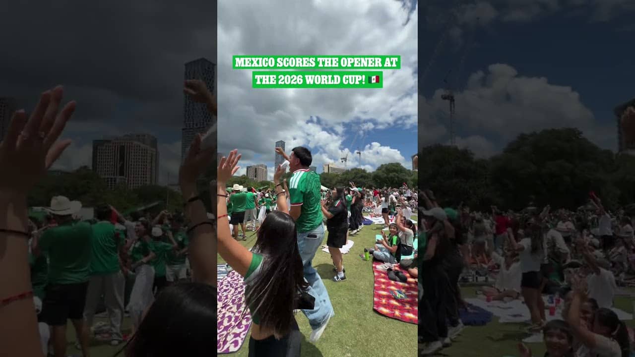 Mexico scores the opener at the 2026 World Cup! 🇲🇽