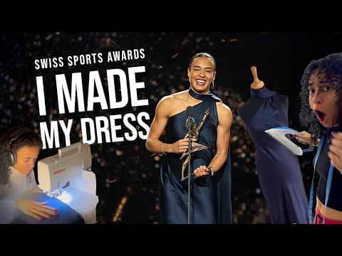 I Sewed My Dress for the Swiss Sports Awards