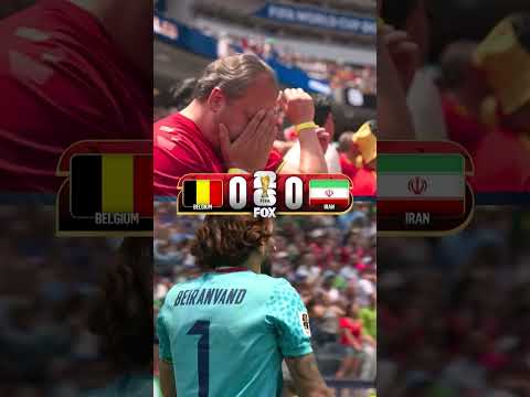 Belgium and Iran play to a goalless draw in Los Angeles 🇧🇪🇮🇷