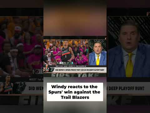 Windy has high praise for Wemby after his first playoff game 👏