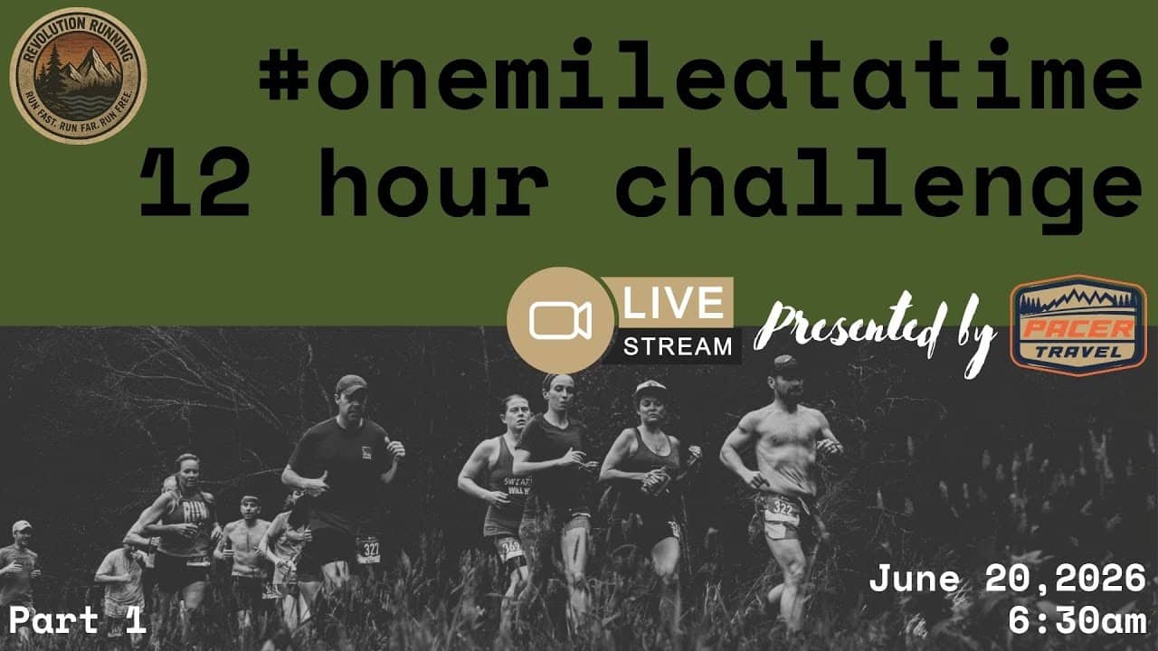 #onemileatatime 12 Hour Challenge, part 1