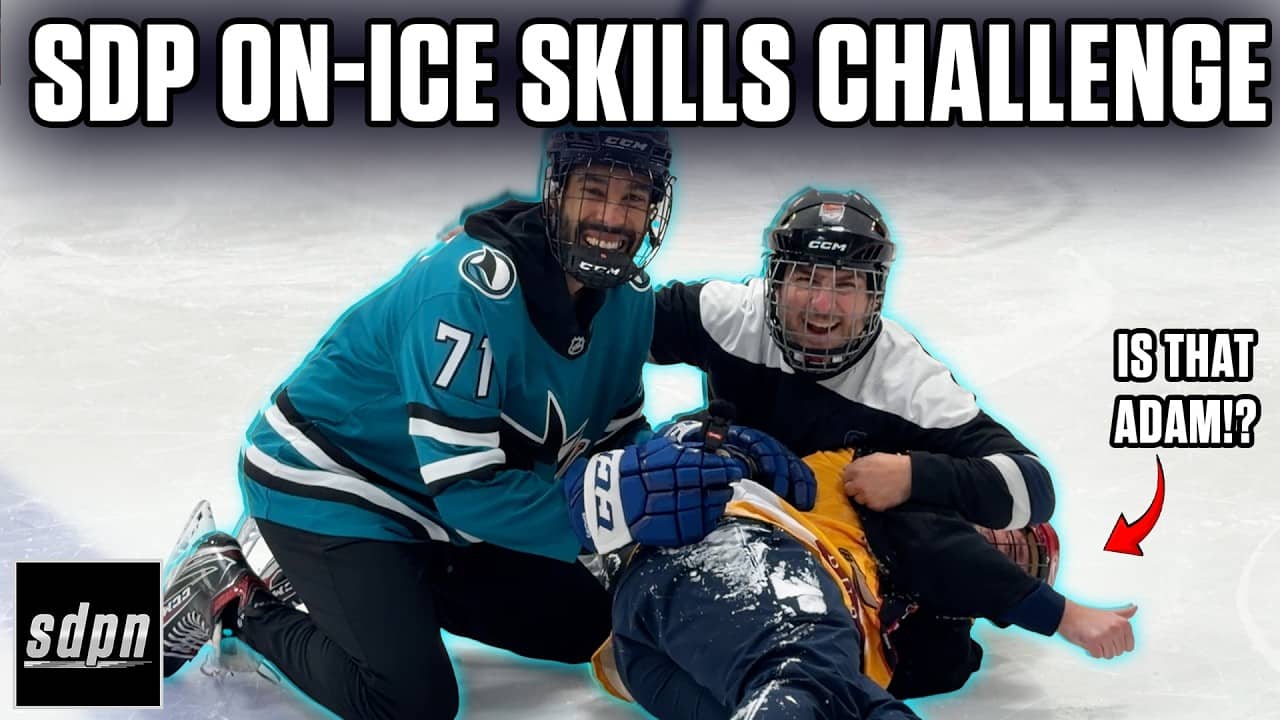 The Steve Dangle Podcast On-Ice Skills Competition! | Virtual 5k
