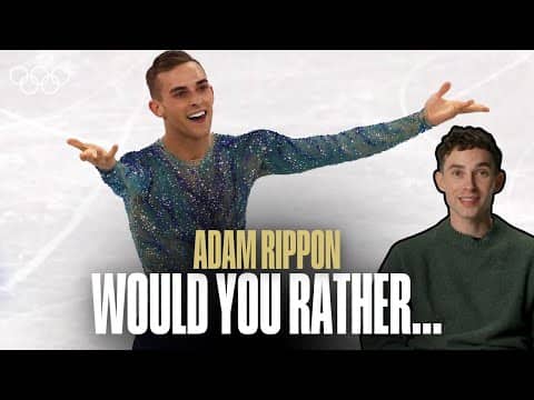 Would you rather… Adam Rippon edition ⛸️