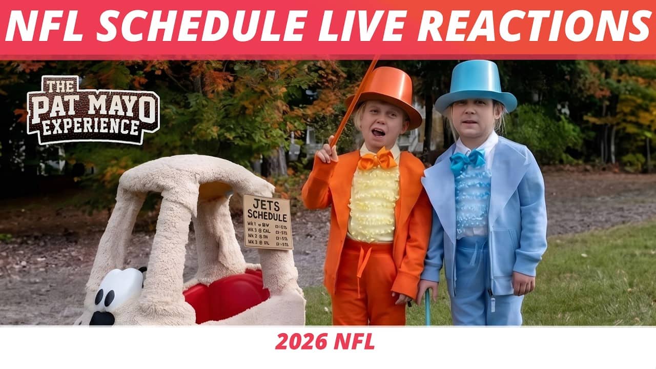 2026 NFL Schedule Release REACTIONS & Breakdown | Cust Picks Wins and Losses for NYJ Season