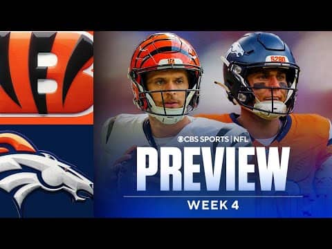 Bengals vs Broncos Monday Night Football Preview: Predictions and Best Bets | NFL Week 4