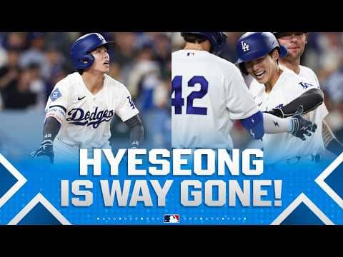 Hyeseong Kim CRUSHES his first homer of 2026! π―π₯ | κΉνμ±