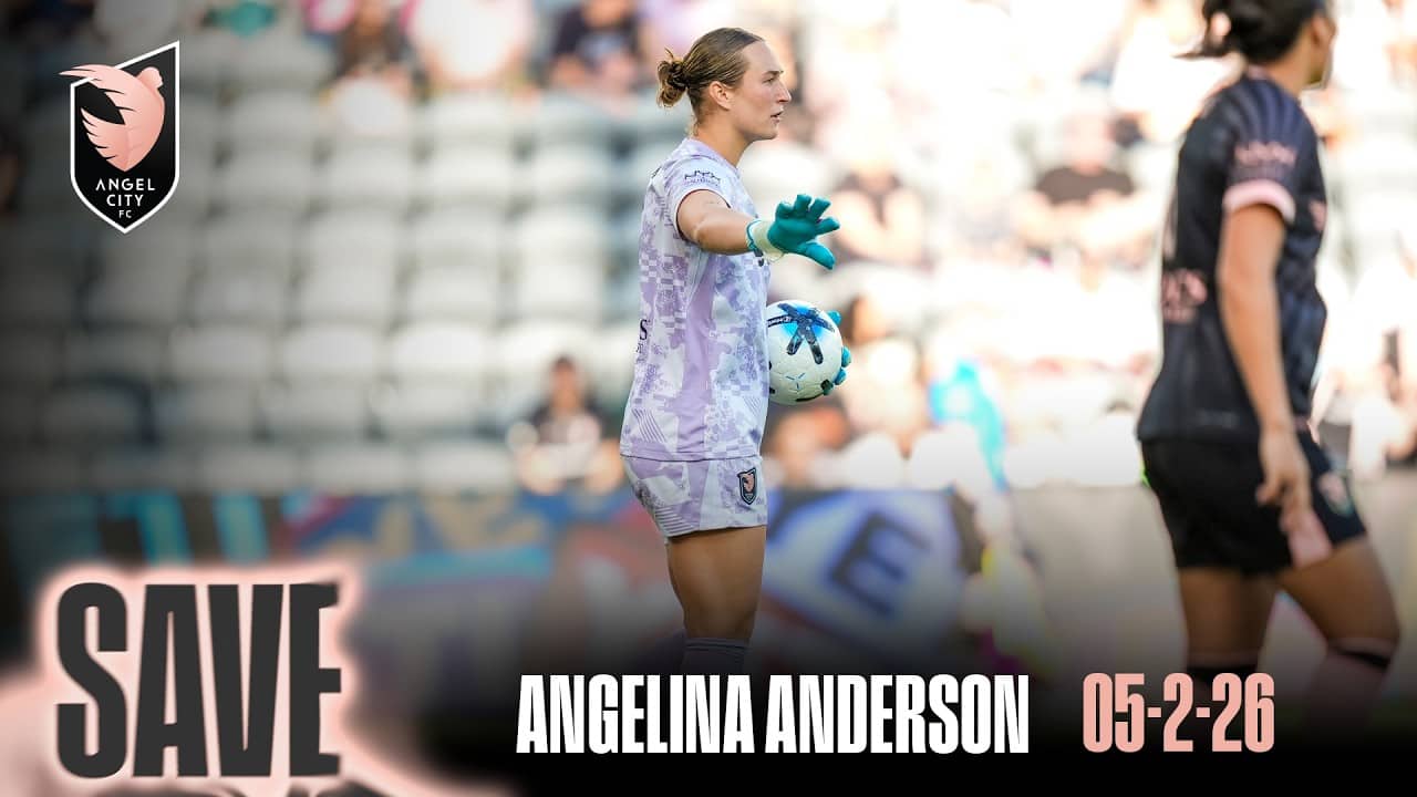 Angel City FC | Angelina Anderson Saves