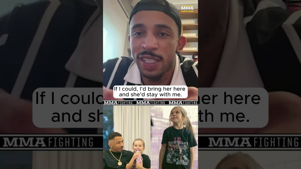 ‘You can’t buy time’: Carlos Prates will finally fight in front of his mom and daughter at #UFCPerth