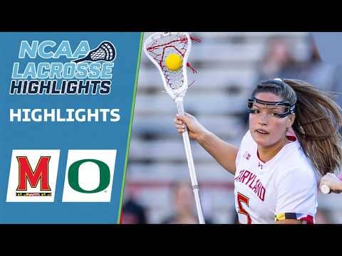 Maryland vs Oregon | NCAA Women’s College Lacrosse Highlights | March 14, 2026