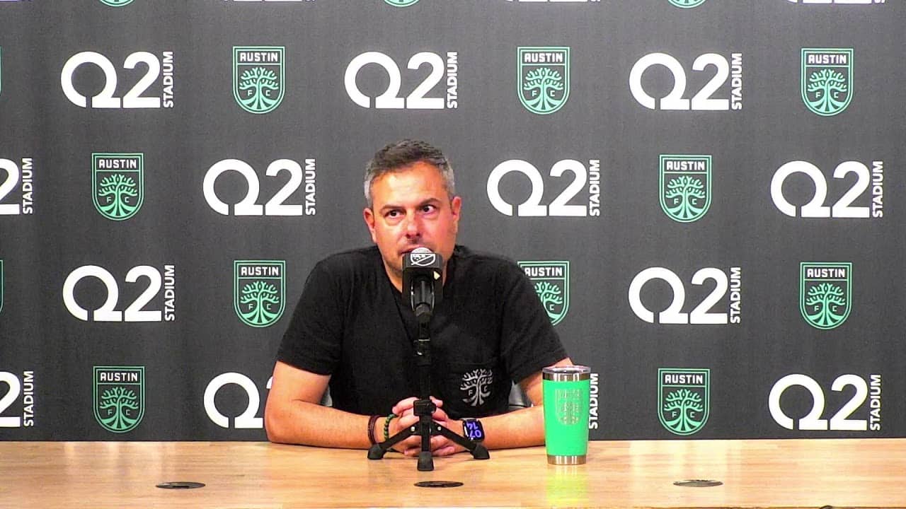 Austin FC Post-Match Press Conference: May 3, 2026