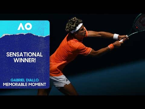 Diallo Crushes Winner Past Zverev | Australian Open 2026