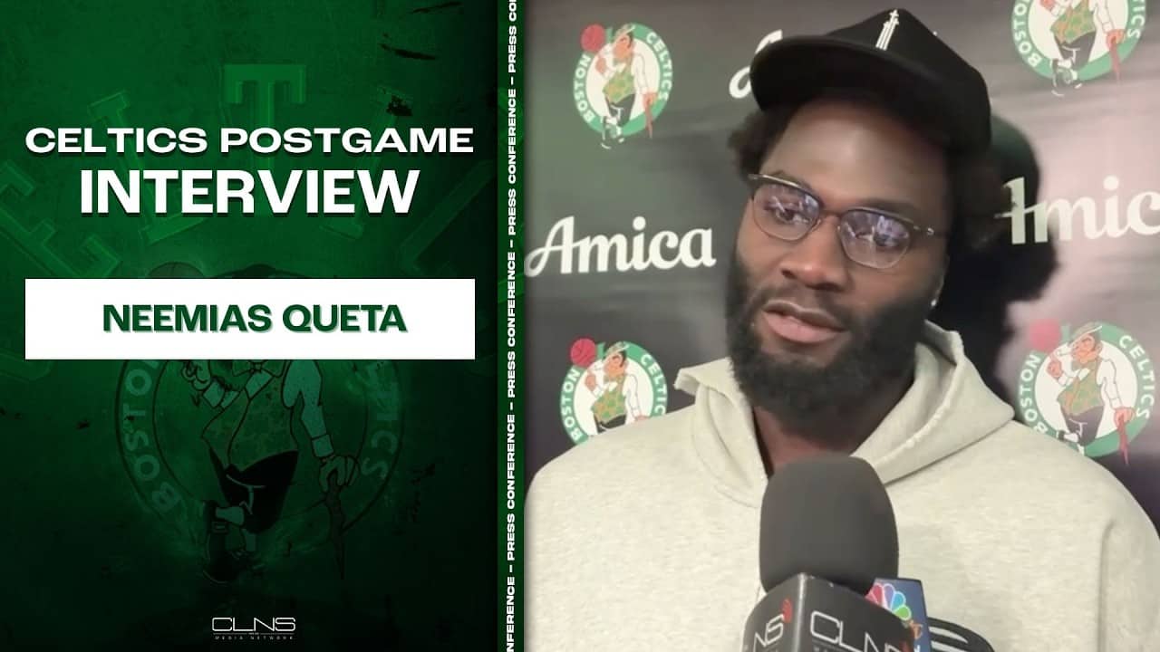 Neemias Queta on IMPACT Joel Embiid Had in Series | Celtics vs 76ers Game 7 Postgame