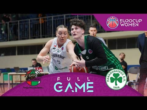 LIVE - MB Zaglebie Sosnowiec v Panathinaikos A.C. |  EuroCup Women 2025-26 | Round of 16