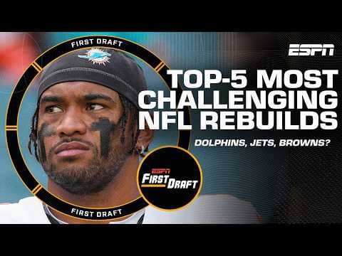 Mel Kiper's MOST DIFFICULT NFL Rebuilds! w/Field Yates| First Draft🏈