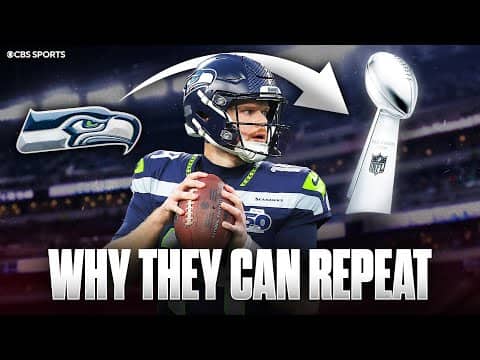 WHY the Seattle Seahawks can repeat as Super Bowl champions next season 💪