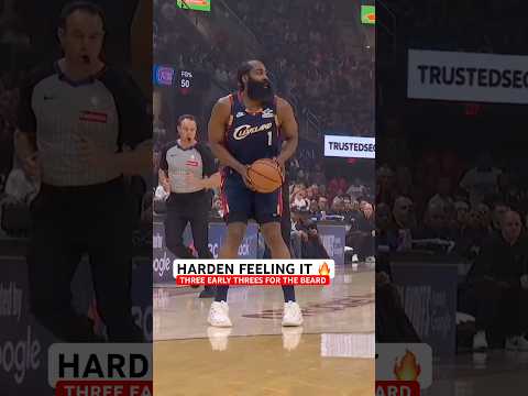 James Harden with a quick 11 PTS to start Game 4
