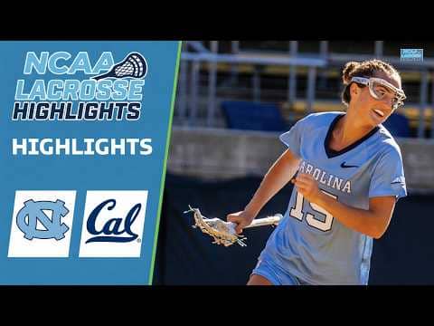 North Carolina vs California | NCAA Women’s College Lacrosse Highlights | March 12, 2026