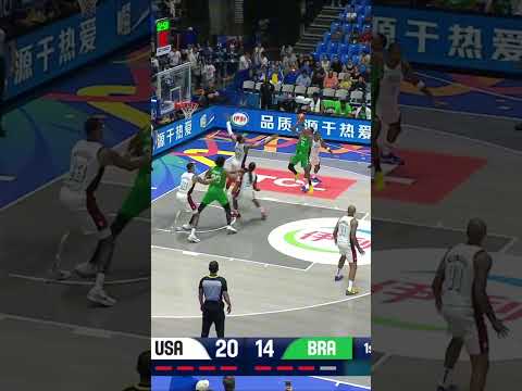 Yago channeling his inner Curry 🇧🇷🔥