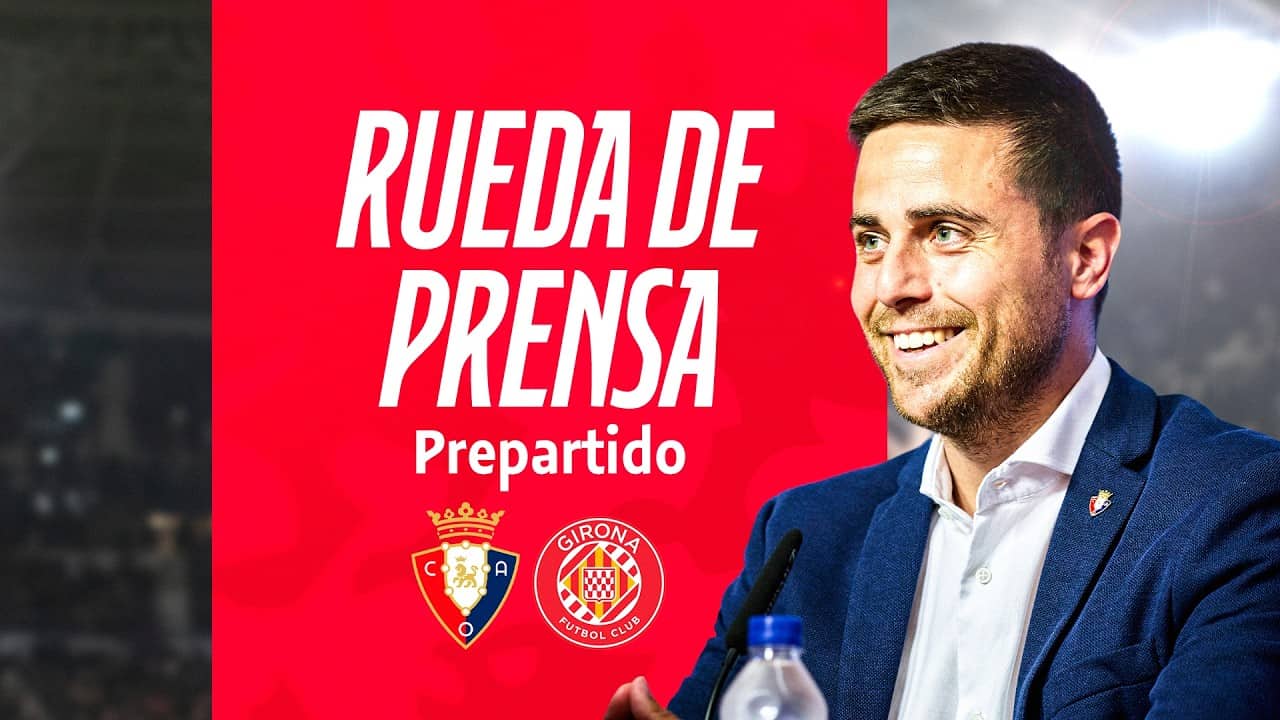 Rueda de prensa de Alessio Lisci prepartido Osasuna - Girona | Club Atlético Osasuna