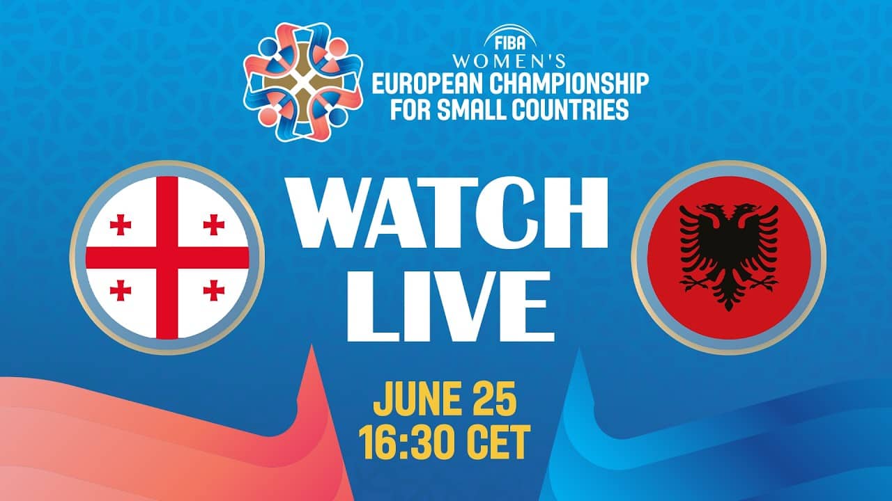 LIVE - Georgia v Albania | FIBA Women's European Championship for Small Countries 2026 | Group Phase