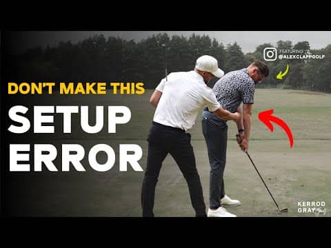 How to Position the Arms at Address on Golf Course - Perfect Setup Every Time!
