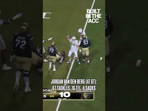 😤 A true disruptor. Jordan Van Den Berg is #BuiltInTheACC   #nfldraft #collegefootball #georgiatech