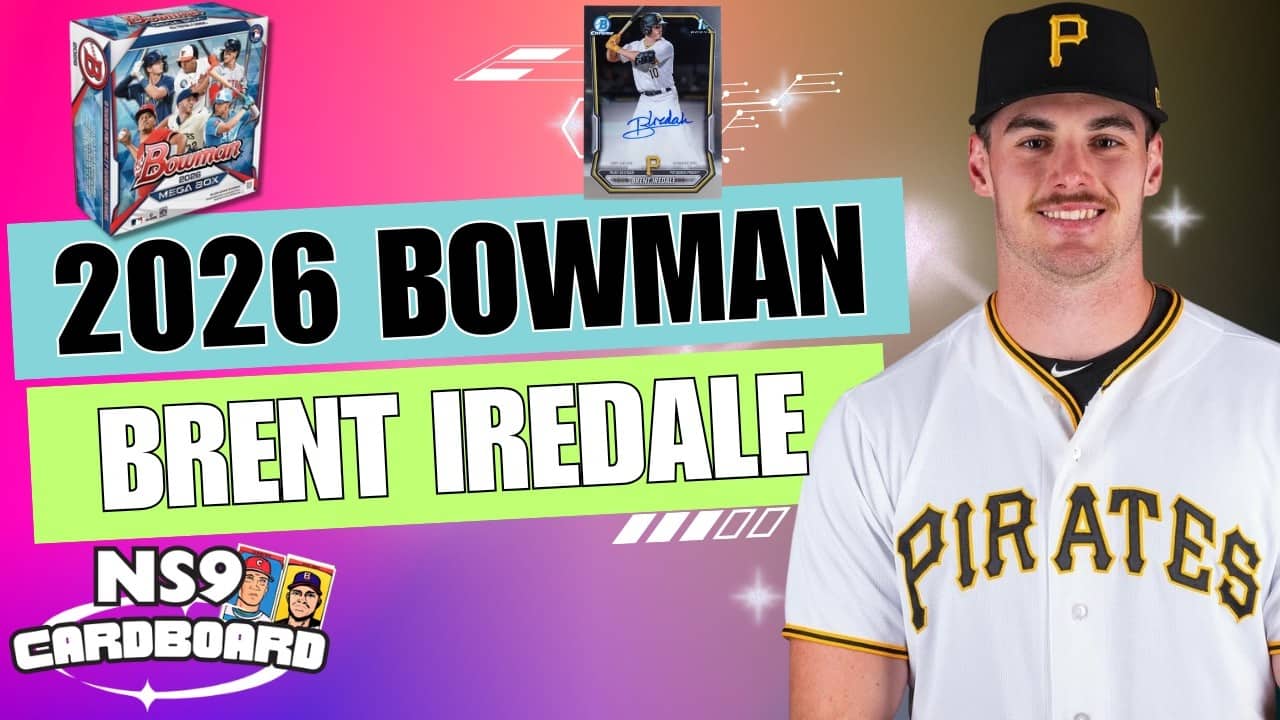 Ripping 2026 Bowman With Pirates Prospect Brent Iredale