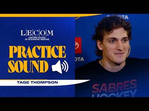 "Place Will Be Rocking" | Tage Thompson Ahead Of Olympic Homecoming Game | Buffalo Sabres