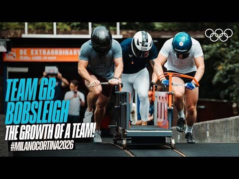 🇬🇧 Team GB Bobsleigh: The growth of a team to be reckoned with! ❄️