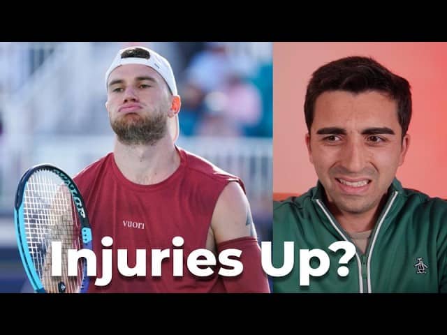Are Injuries Rising in Pro Tennis? (THE DATA REVEALED) | Gill Gross
