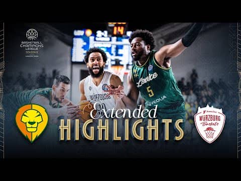Patrioti Levice v Fitness First Wurzburg Baskets | Full Game Highlights | #BasketballCL 2025-26