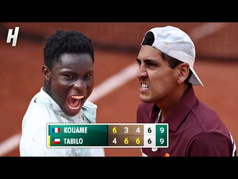 Kouame vs Tabilo Produced an EPIC Tiebreak Battle 🔥