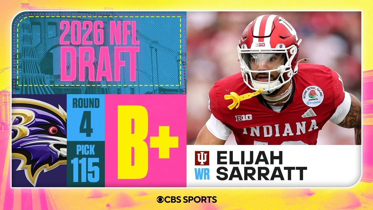 Ravens select Elijah Sarratt in Fourth Round | 2026 NFL Draft Grades & Reaction