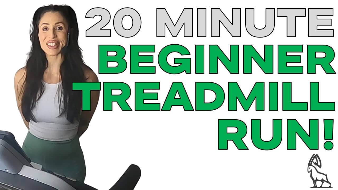 20-Min Beginner Treadmill Workout 🏃 Easy Run Intervals with Coach Rachael