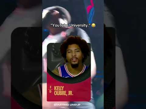 Kelly Oubre Jr.’s intro 🤣