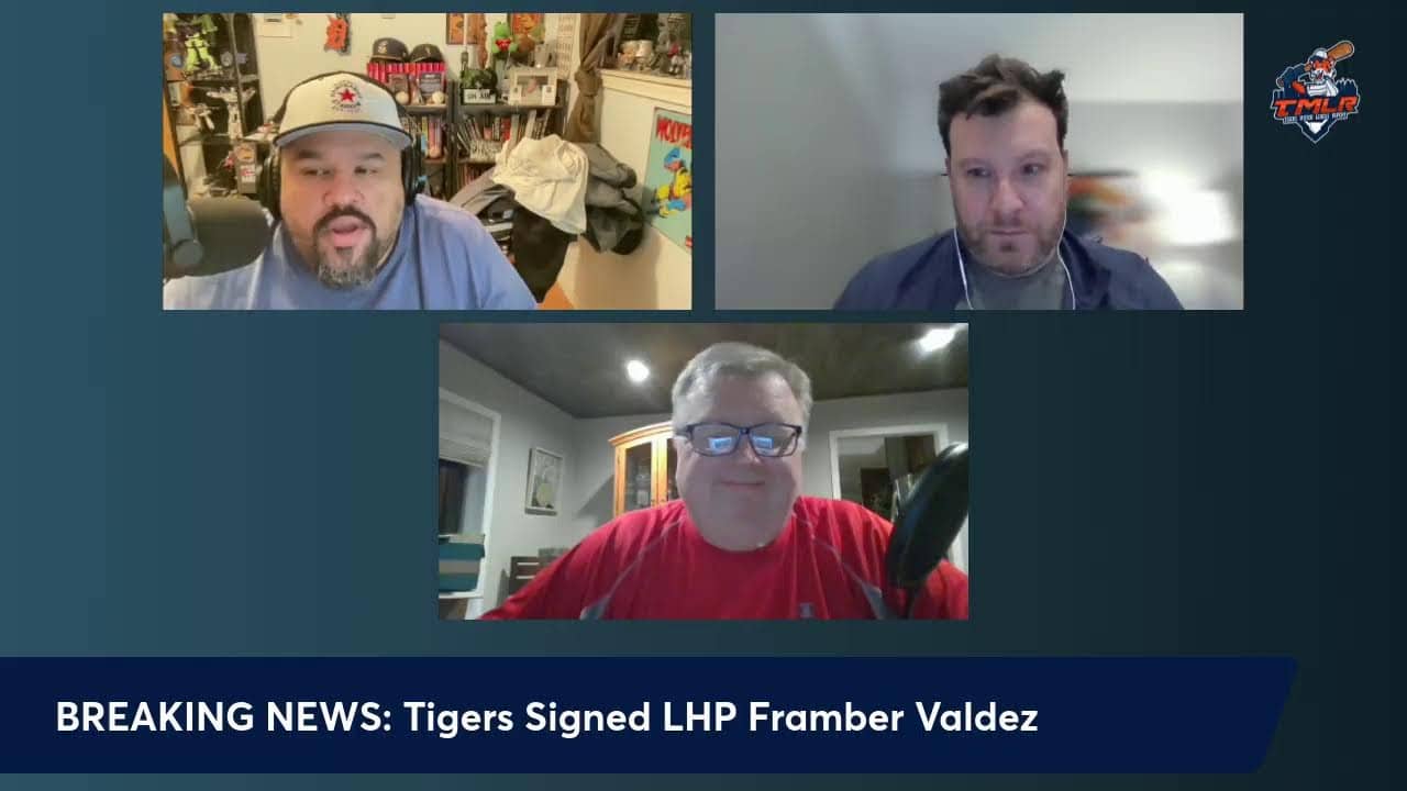 Breaking News: The Tigers Signed LHP Framber Valdez.