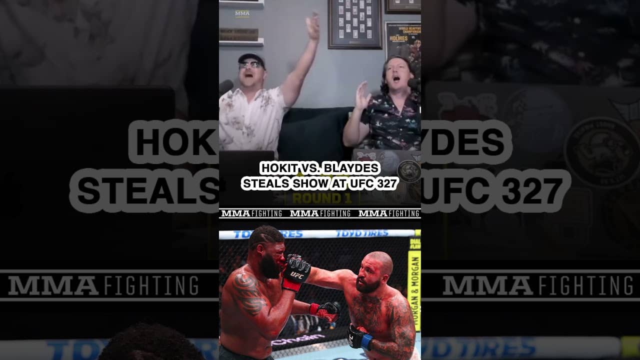 Josh Hokit vs. Curtis Blaydes FULL FIGHT HIGHLIGHTS | UFC 327 Watch Party Reactions | MMA Fighting