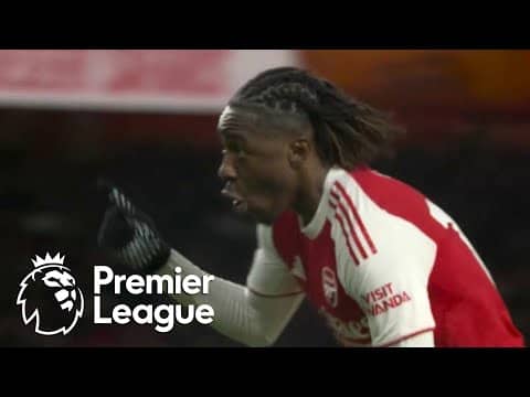 Eberechi Eze BLASTS Arsenal 2-0 in front of Tottenham Hotspur | Premier League | NBC Sports