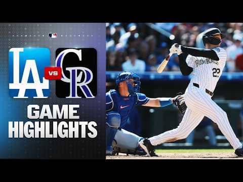 Dodgers vs. Rockies Game Highlights (4/19/26) | MLB Highlights