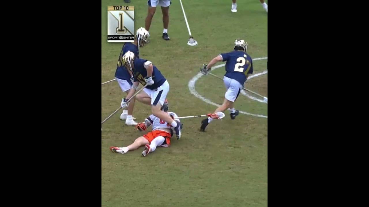 FLYING TWISTER ON SPORTSCENTER 🌪️🤯 (via Princeton Lacrosse, ESPN)