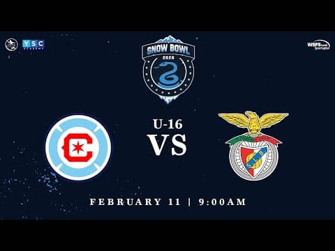Snow Bowl 2026 | U16 Chicago Fire vs. S.L. Benfica