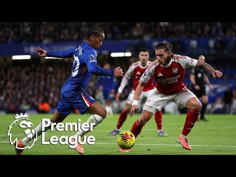 10-man Chelsea, Arsenal share points in gritty draw | Premier League Update | NBC Sports